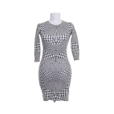 Klänning (Svart, Vit) från Alexander McQueen Bomull, Elastan