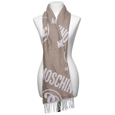 Halsduk (Beige) från Moschino Merinoull