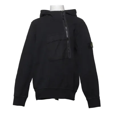 Huvtröja (Svart) från Stone Island Junior Bomull, Elastan