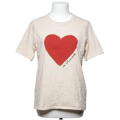 T-shirt (Beige, Rouge, Noir) de Sézane Coton