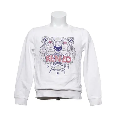 Sweatshirt (White, Multicolored) from Kenzo Kids Cotton, Viscose