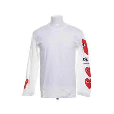 Long sleeve T-shirt (White) from Comme des Garçons PLAY