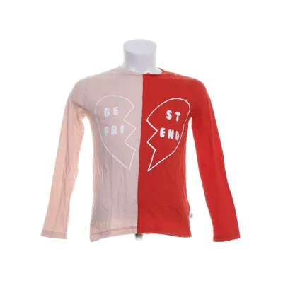 Long sleeve T-shirt (Beige, Red) from Stella McCartney Kids Cotton