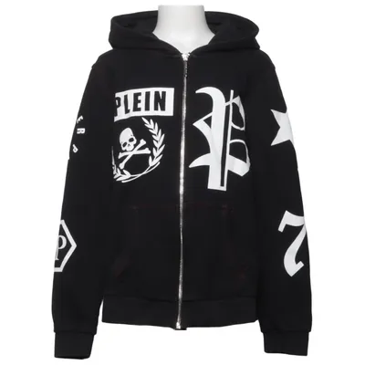 Hættetrøje (Sort) fra Philipp Plein Junior Bomuld
