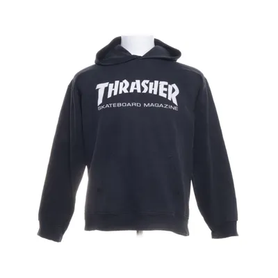 Huvtröja (Svart) från Thrasher Bomull, Polyester