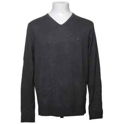 Pullover (Grijs) van Tommy Hilfiger Katoen, Zijde