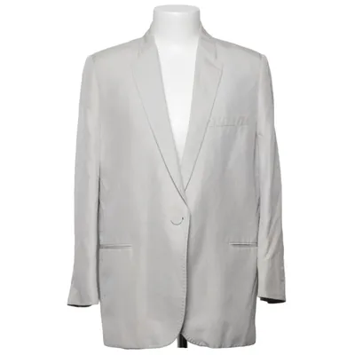 Blazer (Grå) fra Stella McCartney Bomuld, Silke, Viscose