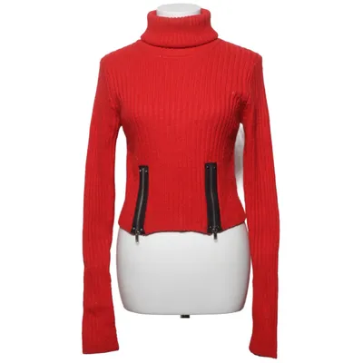 Pul à col roulé (Rouge) de Jean Paul Gaultier for Lindex Acrylique, Polyamide, Laine