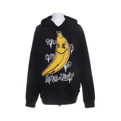 Capuchon sweater (Zwart) van Philipp Plein Homme Katoen, Elastaan, Polyester