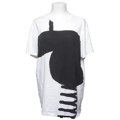 T-shirt (Wit, Zwart) van Isabel Marant Katoen