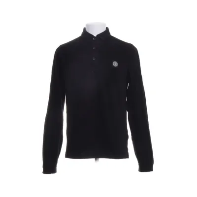 Rugby shirt (Zwart) van Stone Island