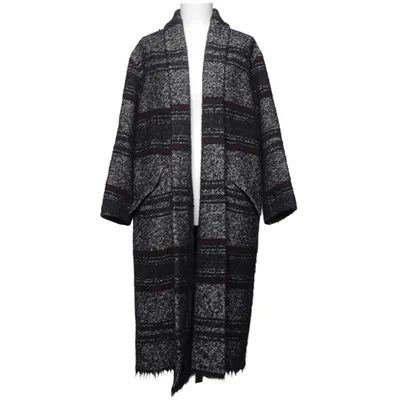 Frakke (Sort, Hvid, Rød) fra Isabel Marant Étoile Akryl, Alpacauld, Polyester