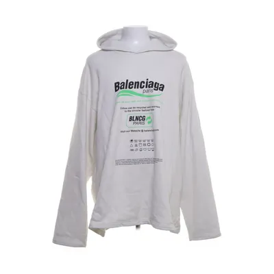 Hættetrøje (Hvid) fra Balenciaga Bomuld