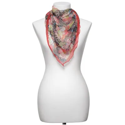 Halsdoek (Meerkleurig) van TMH Lisa Polyester, Zijde