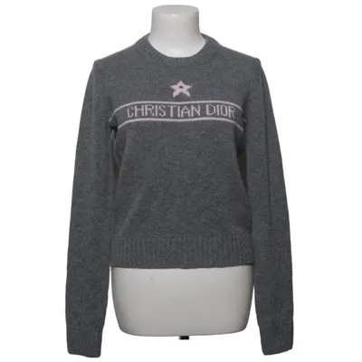 Trui (Grijs) van Christian Dior Kasjmier