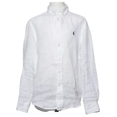 Buttondownskjorte (Hvid) fra Polo Ralph Lauren Linned