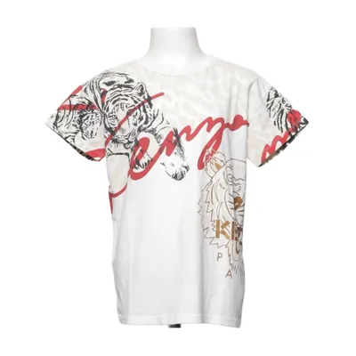 T-shirt (Vit, Flerfärgad) från Kenzo Kids Bomull