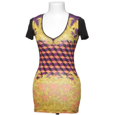 Robe (Noir, Multicolore) de Versace Jeans