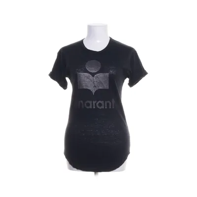 T-shirt (Zwart) van Isabel Marant Étoile Linnen