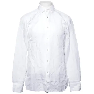Shirt (White) from Ermenegildo Zegna Cotton, Linen