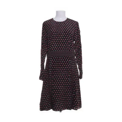 Kjole (Sort, Rød) fra Burberry Polyester, Silke