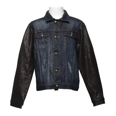 Denimjakke (Blå, Brun) fra Philipp Plein Junior Bomuld
