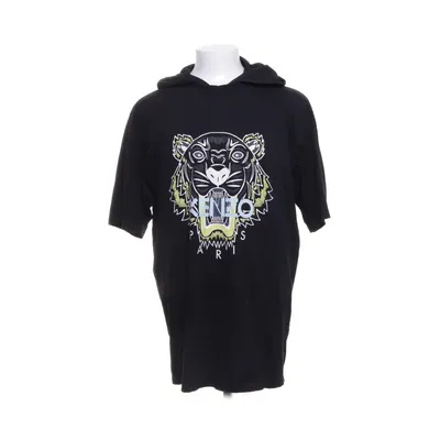 Korte mouwen capuchon sweater (Zwart) van Kenzo Katoen