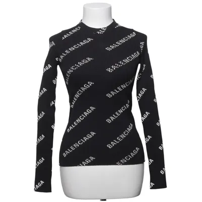 Sweater (Sort, Hvid) fra Balenciaga Polyamid