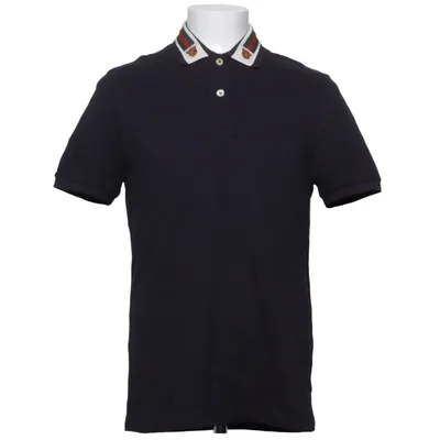 Pikétröja (Blå) från Gucci Bomull, Polyester, Viskos