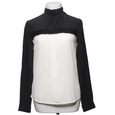 Blouse (Noir, Blanc) de Neil Barrett Soie