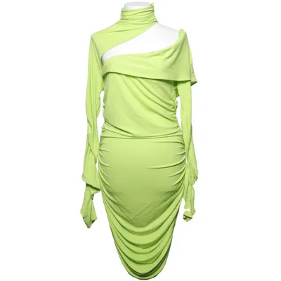 Robe (Vert) de Mugler x H&M Élasthane, Viscose, Polyester
