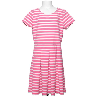 Dress (Pink, White) from Polo Ralph Lauren Elastane, Polyester, Viscose