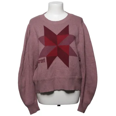 Sweater (Purple, Red, Multicolored) from Isabel Marant Étoile Cotton, Elastane, Polyamide, Viscose, Wool