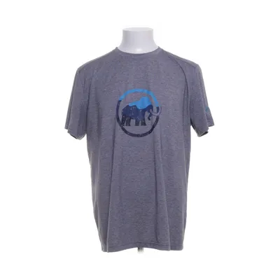 T-shirt (Grå, Blå) från Mammut Bomull, Elastan, Polyester