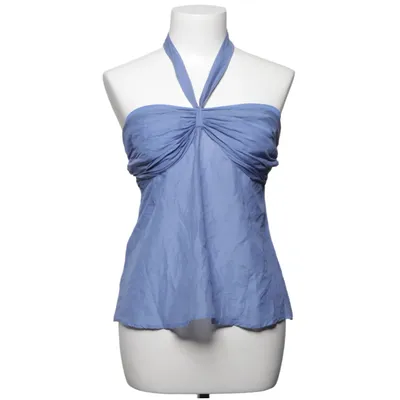 Neckholder Top (Blau) von Versace Jeans Couture Acetat, Polyamid
