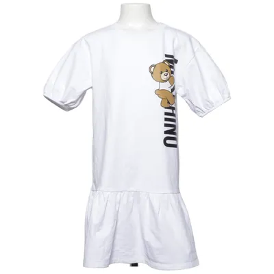 Klänning (Vit) från Moschino Teen Bomull, Elastan