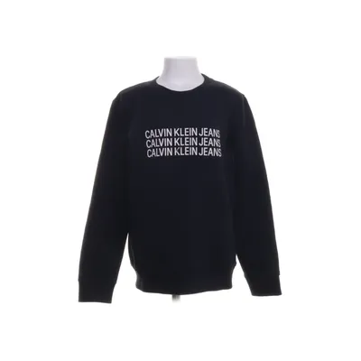 Collegetröja (Svart) från Calvin Klein Jeans Bomull, Polyester