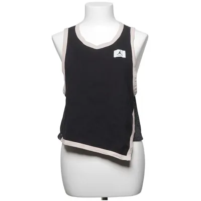 Basketbalshirt (Zwart, Beige) van Nike Air Jordan Katoen, Polyester