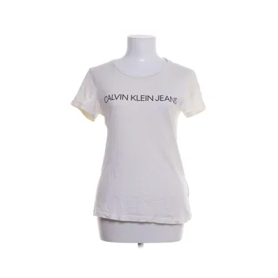 T-shirt (Wit) van Calvin Klein Jeans Katoen