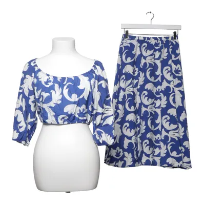 Set (Blue, White) from H&M Premium Quality Viscose, Polyamide