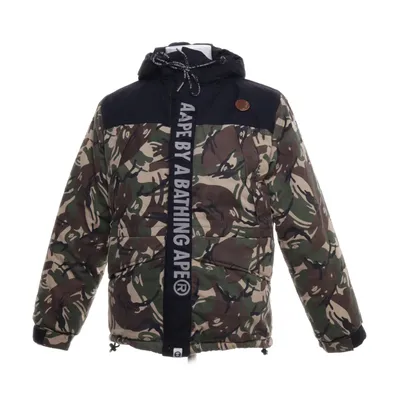 Jacket (Black, Green, Multicolored) from AAPE By A Bathing Ape Cotton