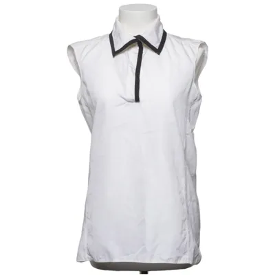 Top (White) from Yves Saint Laurent Cotton, Silk