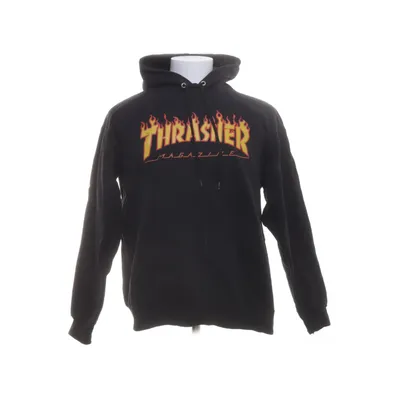 Huvtröja (Svart) från Thrasher Bomull, Polyester