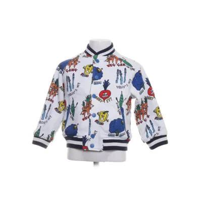 Bomberjacka (Vit, Flerfärgad) från Stella McCartney Kids Bomull, Polyester