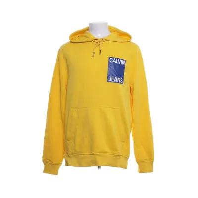 Huvtröja (Gul) från Calvin Klein Jeans Bomull, Polyester