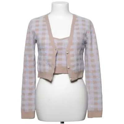 Twinset (Beige, Purple) from Haute Monde Polyamide, Polyester, Viscose