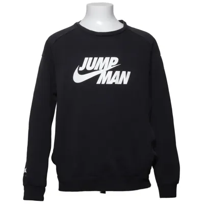Sweatshirt (Noir) de Jordan Coton, Élasthane, Polyester