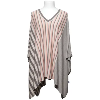 Poncho (Beige, Rosa, Grå) från Kenzo Silke