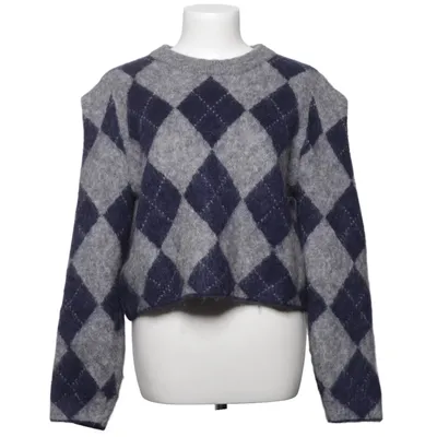 Trui (Blauw, Grijs) van H&M Edition Polyamide, Mohair, Wol, Elastaan