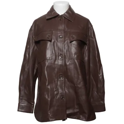 Surchemise (Marron) de Alberta Ferretti Acétate, Cupro